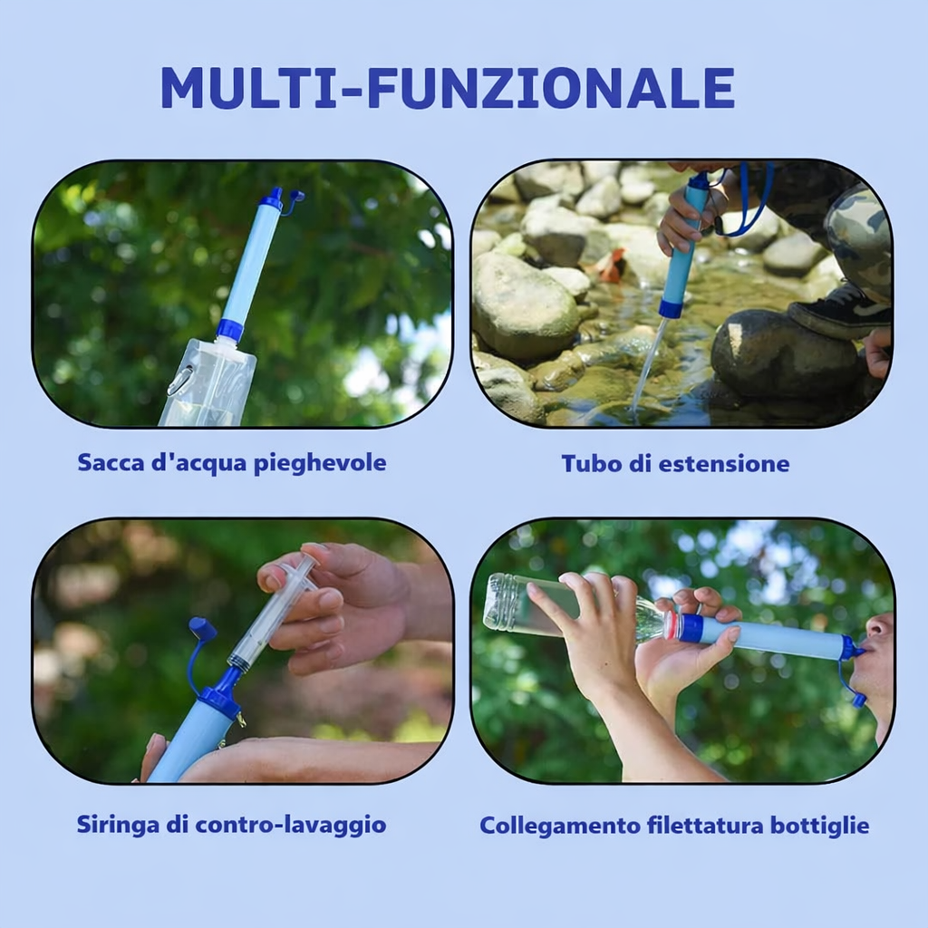 Filtro Acqua Emergenza Professionale