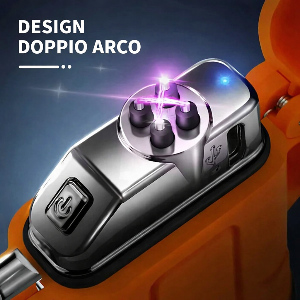 PlasmaFire Pro – Accendino Elettrico Antivento